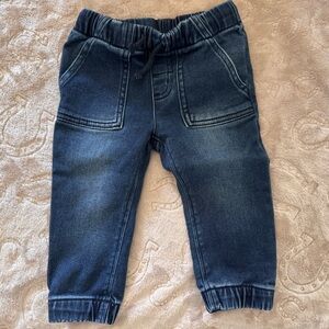 Kids Denim Jogger Pants